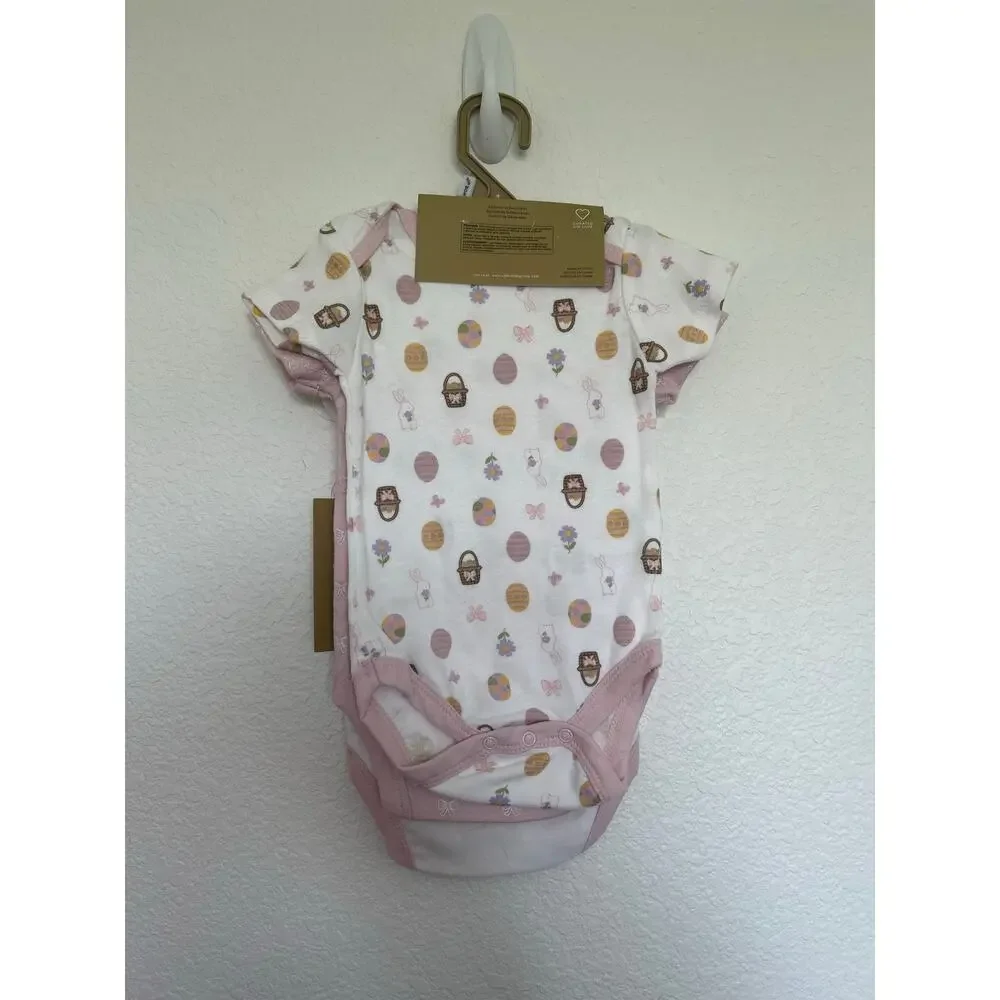 Chickpea Mama's Little Bunny Set of 3 Onesies - 6/9